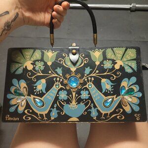 Vintage Enid Collins Wooden bag